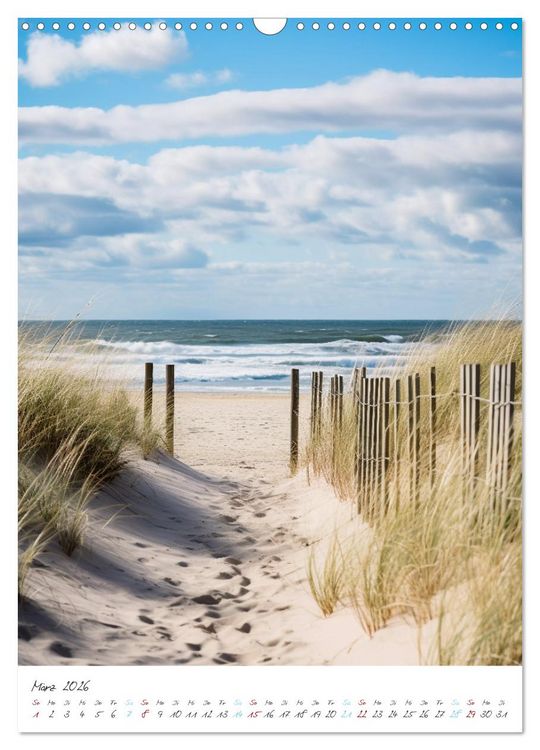 Produktbild: Ultimativer Strandspa&szlig; (Wandkalender 2026 DIN A3 hoch), CALVENDO Monatskalender