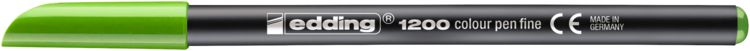 Produktbild: edding 1200 Fasermaler fein hellgr&uuml;n