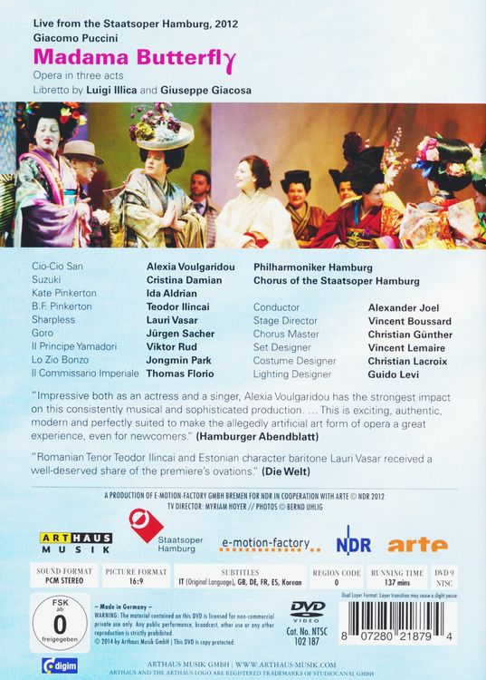 Produktbild: Madama Butterfly