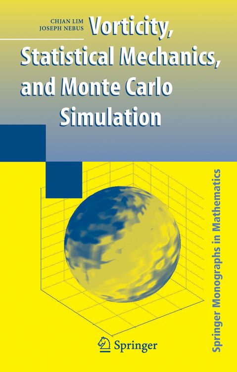 Produktbild: Vorticity, Statistical Mechanics, and Monte Carlo Simulation