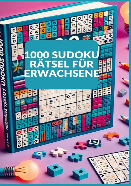 Produktbild: 1000+ Sudoku-R&auml;tsel f&uuml;r Erwachsene
