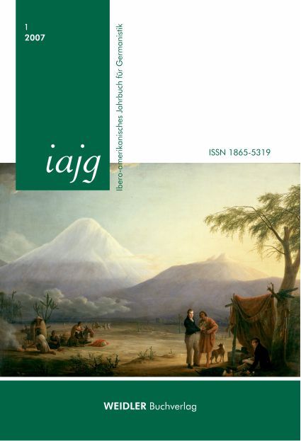 Produktbild: Ibero-amerikanisches Jahrbuch f&uuml;r Germanistik 2007