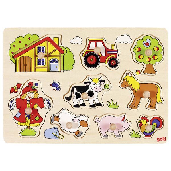 Produktbild: Steckpuzzle Bauernhof VI