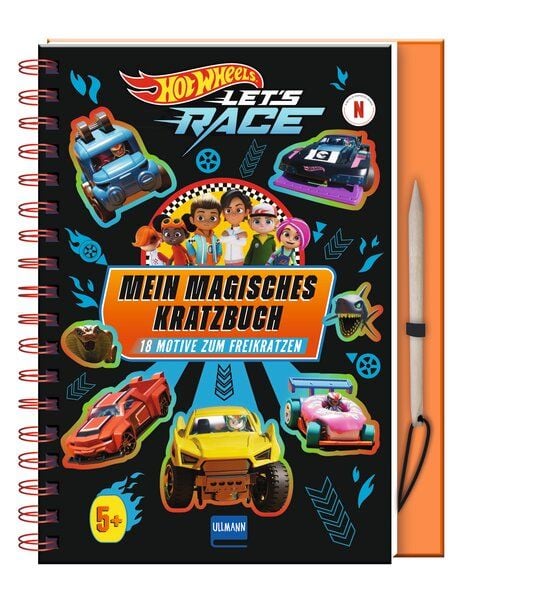Produktbild: Mein magisches Kratzbuch: Hot Wheels