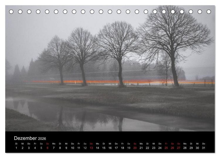 Produktbild: Lichtblicke aus Europa (Tischkalender 2026 DIN A5 quer), CALVENDO Monatskalender