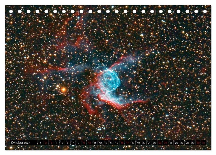 Produktbild: Wunder des Deepsky (Tischkalender 2027 DIN A5 quer), CALVENDO Monatskalender