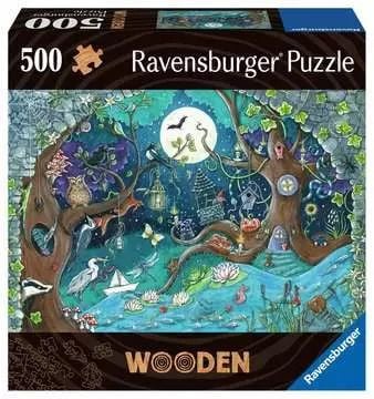 Produktbild: WOODEN Puzzle - Fantasy Forest - Holzpuzzle f&uuml;r Erwachsene mit 500 Teilen