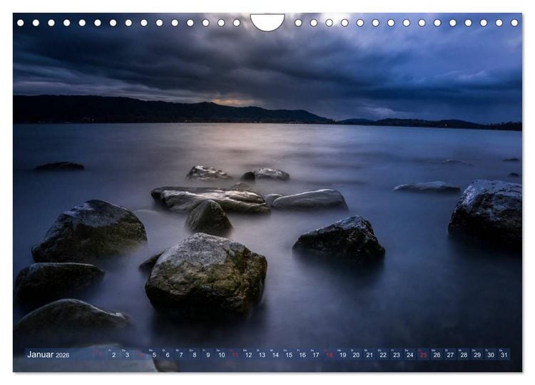 Produktbild: Farbenfroh Bodensee (Wandkalender 2026 DIN A4 quer), CALVENDO Monatskalender