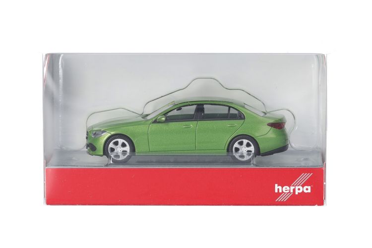 Produktbild: Herpa 430913-003 H0 PKW Modell Mercedes Benz C-Klasse Limousine, Green Hell