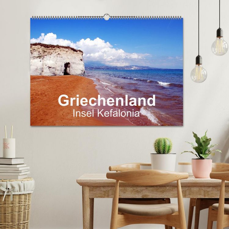 Produktbild: Griechenland - Insel Kefalonia (Wandkalender 2026 DIN A2 quer), CALVENDO Monatskalender