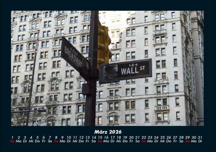 Produktbild: New York 2026 Fotokalender DIN A4