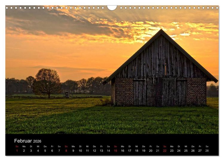 Produktbild: Gute Nacht - Ruhrgebiet! (Wandkalender 2026 DIN A3 quer), CALVENDO Monatskalender