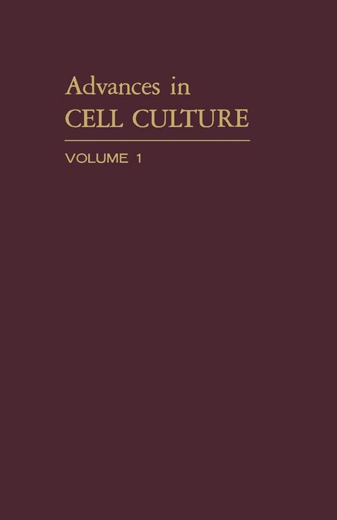Produktbild: Advances in Cell Culture