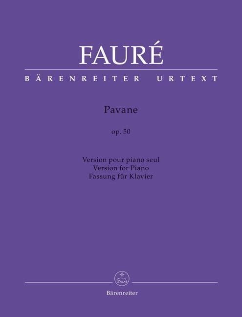 Produktbild: Pavane f&uuml;r Klavier op. 50