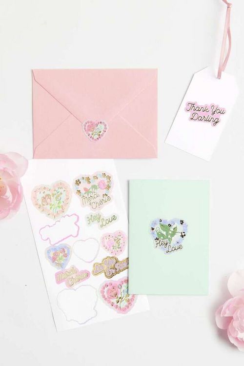 Produktbild: Papiersticker La Vie en Rose