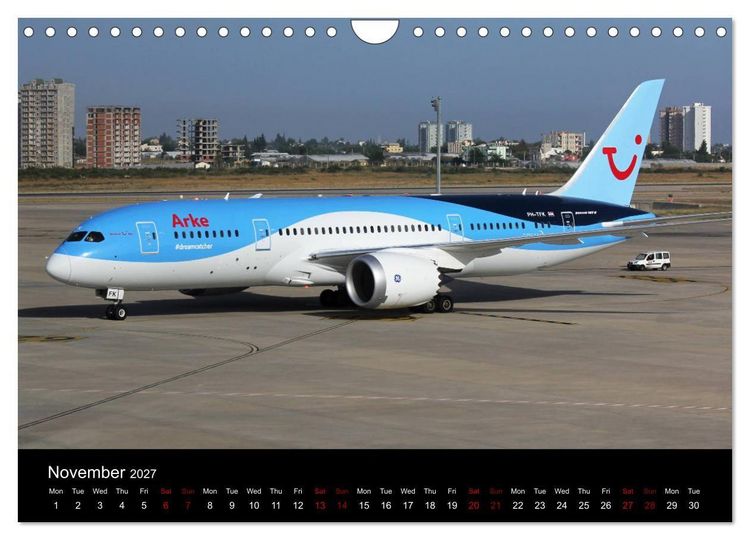 Produktbild: 787 - The Dream Liner (Wall Calendar 2027 DIN A4 landscape), CALVENDO 12 Month Wall Calendar