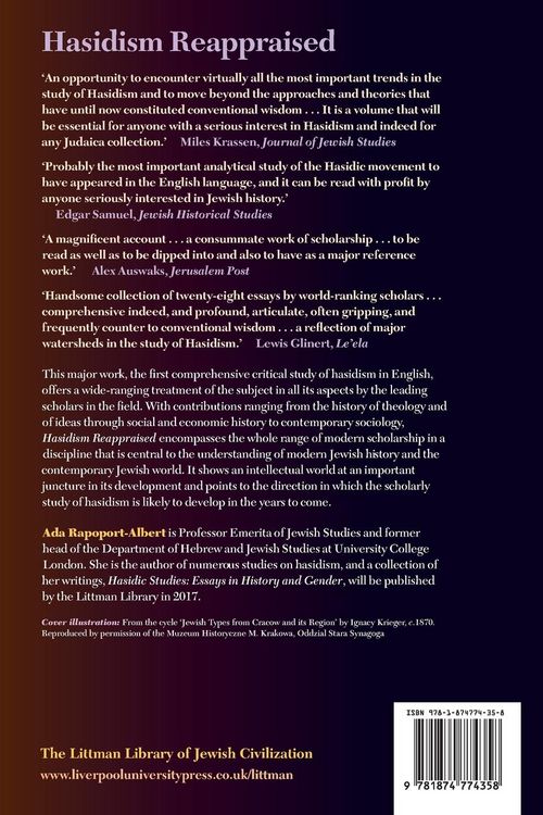 Produktbild: Littman Hasidism Reappraised