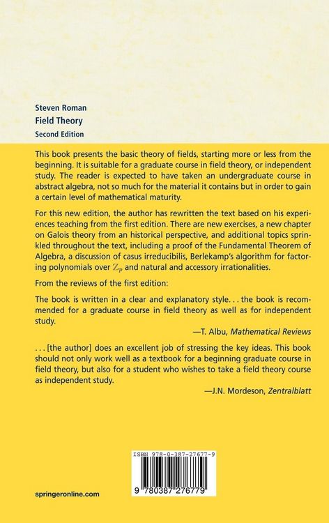 Produktbild: Field Theory