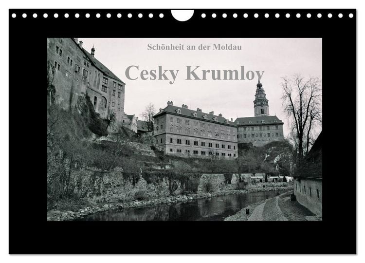 Produktbild: Sch&ouml;nheit an der Moldau - Cesky Krumlov (Wandkalender 2026 DIN A4 quer), CALVENDO Monatskalender