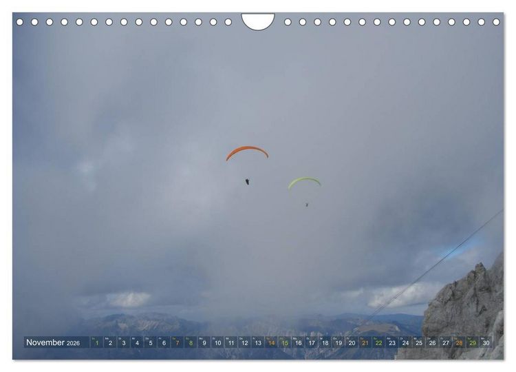 Produktbild: Berge und Sport 2026, Impressionen einer Leidenschaft (Wandkalender 2026 DIN A4 quer), CALVENDO Monatskalender