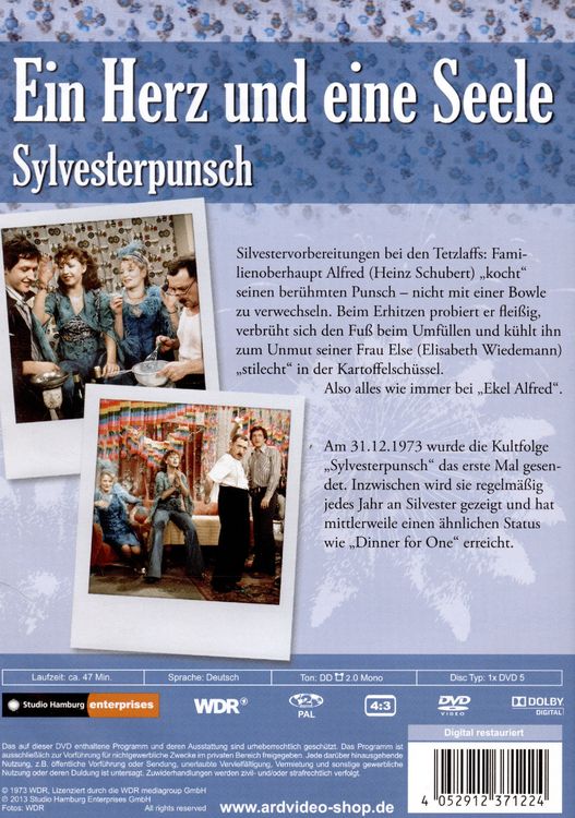 Produktbild: Ein Herz & eine Seele - Sylvesterpunsch
