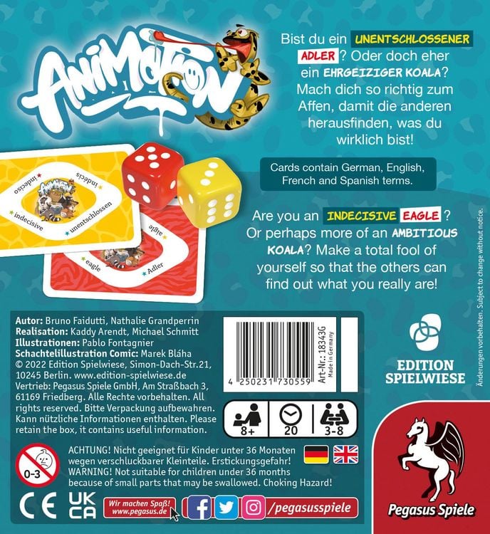 Produktbild: Animotion (Spiel)