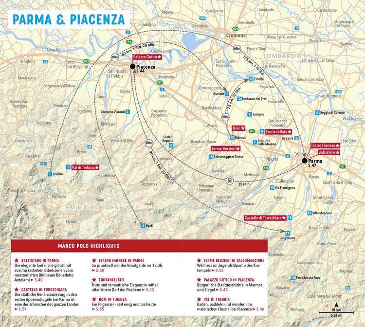 Produktbild: MARCO POLO Reisef&uuml;hrer Emilia-Romagna, Bologna, Parma, Ravenna