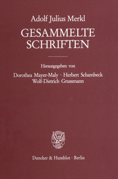 Produktbild: Gesammelte Schriften II/1
