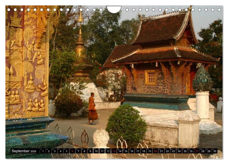 Produktbild: Volksrepublik Laos (Wandkalender 2026 DIN A4 quer), CALVENDO Monatskalender