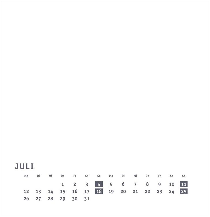 Produktbild: Premium-Bastelkalender wei&szlig; gro&szlig; 2027