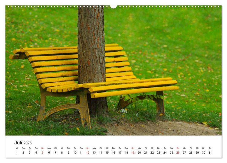 Produktbild: Wiesbaden Kunst in der &Ouml;ffentlichkeit (Wandkalender 2026 DIN A2 quer), CALVENDO Monatskalender