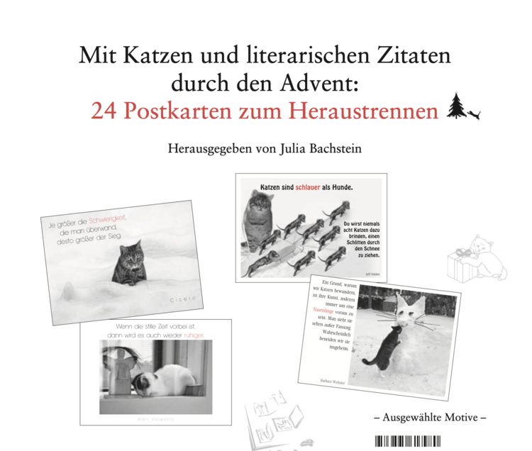 Produktbild: Der literarische Katzen-Adventskalender