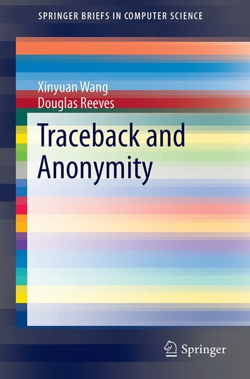 Produktbild: Traceback and Anonymity