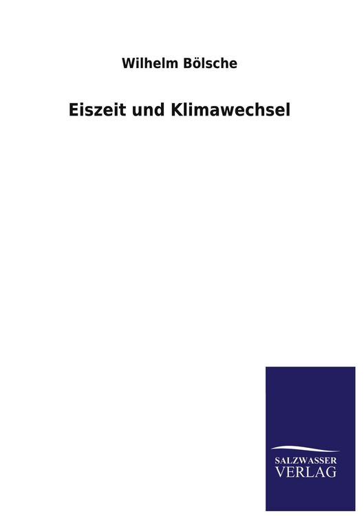 Produktbild: Eiszeit und Klimawechsel