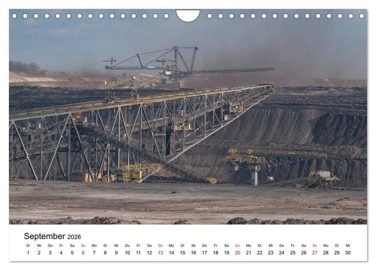 Produktbild: Bergbaulandschaften (Wandkalender 2026 DIN A4 quer), CALVENDO Monatskalender