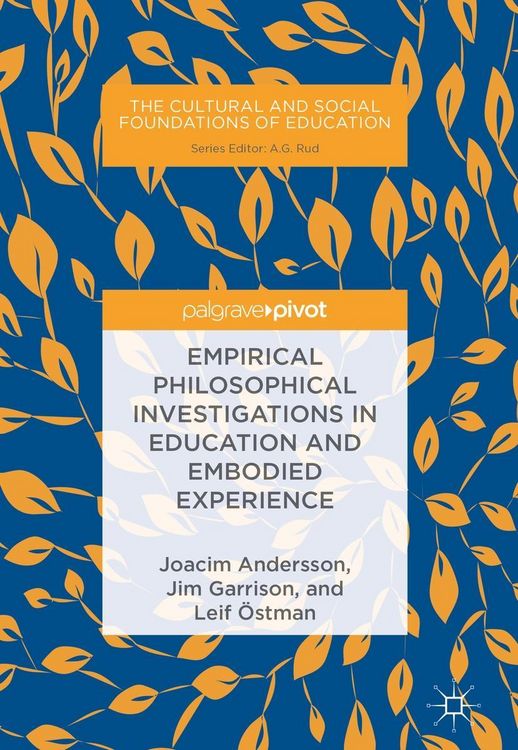Produktbild: Empirical Philosophical Investigations in Education and Embodied Experience