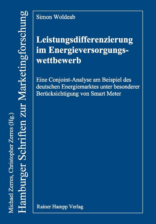 Produktbild: Leistungsdifferenzierung im Energieversorgungswettbewerb