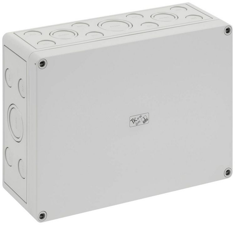 Produktbild: Spelsberg TK PC 2518-9-M Installations-Geh&auml;use 180 x 254 x 90 Polystyrol, Polycarbonat, Polyurethan, Polyamid Lichtgrau 1 St.