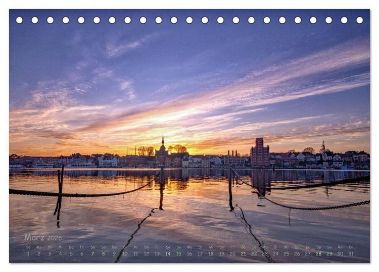 Produktbild: Ostseefjord Schlei (Tischkalender 2026 DIN A5 quer), CALVENDO Monatskalender
