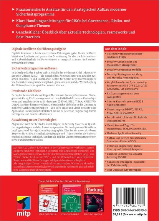 Produktbild: Informations- und Cybersicherheit