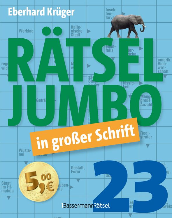 Produktbild: R&auml;tseljumbo in gro&szlig;er Schrift 23