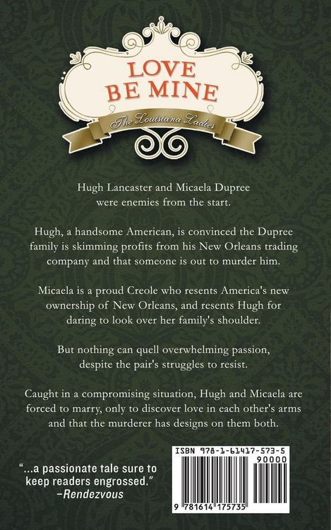 Produktbild: Love Be Mine (The Louisiana Ladies Series, Book 3)