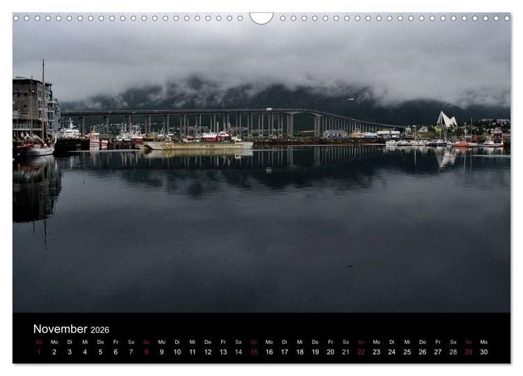 Produktbild: An Norwegens K&uuml;sten (Wandkalender 2026 DIN A3 quer), CALVENDO Monatskalender