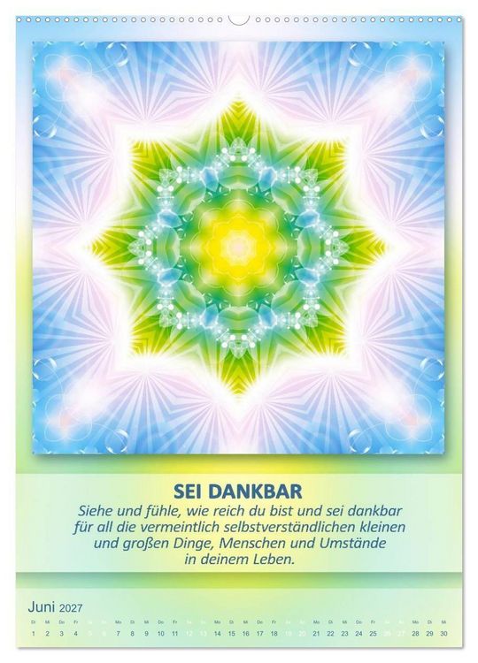 Produktbild: Light Energy Mandalas - Kalender - Vol. 1 (Wandkalender 2027 DIN A2 hoch), CALVENDO Monatskalender