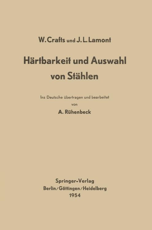 Produktbild: H&auml;rtbarkeit und Auswahl von St&auml;hlen