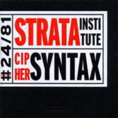 Produktbild: Strata Institute: Cipher Syntax
