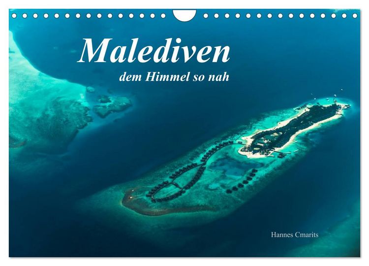 Produktbild: Malediven - dem Himmel so nah (Wandkalender 2026 DIN A4 quer), CALVENDO Monatskalender