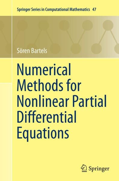 Produktbild: Numerical Methods for Nonlinear Partial Differential Equations