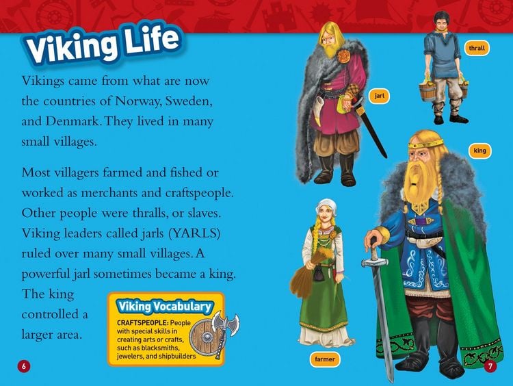 Produktbild: Vikings (National Geographic Kids Readers, Level 2)