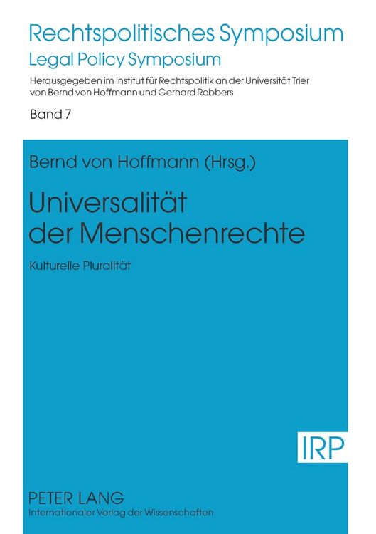 Produktbild: Universalit&auml;t der Menschenrechte